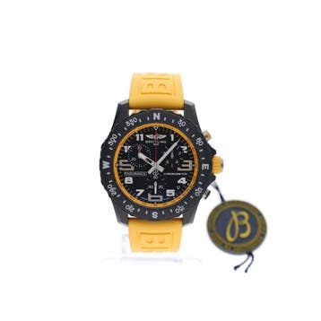 Breitling Endurance Pro Yellow X82310; Chronograaf Here..., Overige merken, Overige materialen, Kunststof, Ophalen of Verzenden