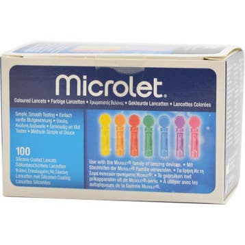 Microlet lancetten - 100 stuks 27 G 82224638, Diversen, Verzenden, Nieuw