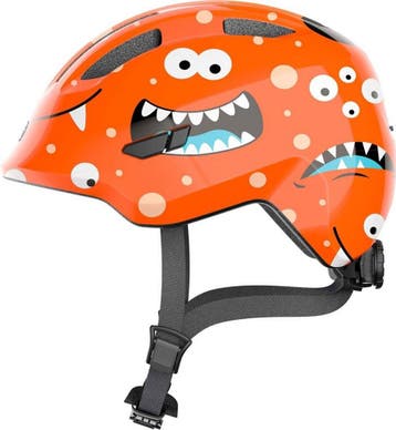 Fietshelm ABUS SMILEY 3.0 orange monster S - 45-50 cm -, Fietsen en Brommers, Fietsaccessoires | Fietshelmen, Ophalen of Verzenden