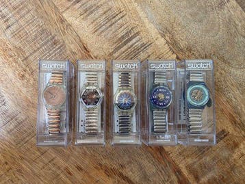 Swatch - Gent Flex - Five Watch Collection - Zonder, Sieraden, Tassen en Uiterlijk, Nieuw