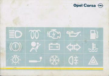 1994 Opel Corsa instructieboekje handleiding Nederlands, Verzenden