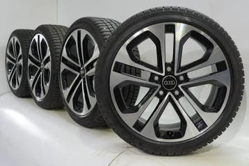 Audi A3 S3 8Y 8V S-line 18 inch velgen Continental Winterban, Auto-onderdelen, 18 inch, Gebruikt, Velg(en), Winterbanden