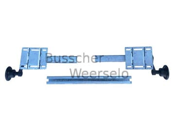 As 750kg Flexi padmaat - 4 gaats Pad tussen 900-1400 Ongerem, Auto diversen, Aanhangwagen-onderdelen, Ophalen of Verzenden, Nieuw