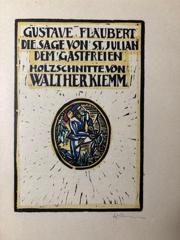 Gustave Flaubert / Walther Klemm (illustrations) / Bruno, Antiek en Kunst