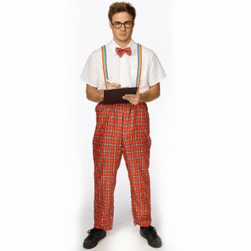 Nerd Studenten Outfit Heren, Ophalen of Verzenden, Nieuw