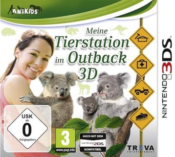 Outback Pet Rescue 3D (Buitenlands Doosje) (3DS Games), Ophalen of Verzenden, Zo goed als nieuw