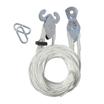 Handtakel met 20M nylon touw, Verzenden, Nieuw