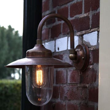 Stallampen - boerderijlampen met rechte Boog, Overige materialen, Minder dan 50 watt, Wandlamp, Nieuw