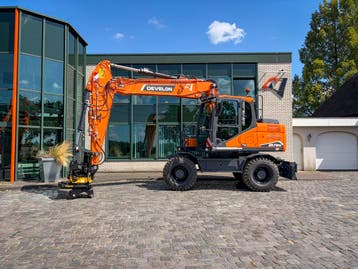 Develon DX170W-7K | Mobiele graafmachine, Graafmachine