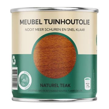 Meubel Tuinhout Olie - Naturel Teak, Minder dan 5 liter, Verzenden, Nieuw, Overige kleuren