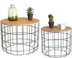 2dekans | Lifa Living Moderne bijzettafel - set van 2 -, Ophalen of Verzenden, Zo goed als nieuw