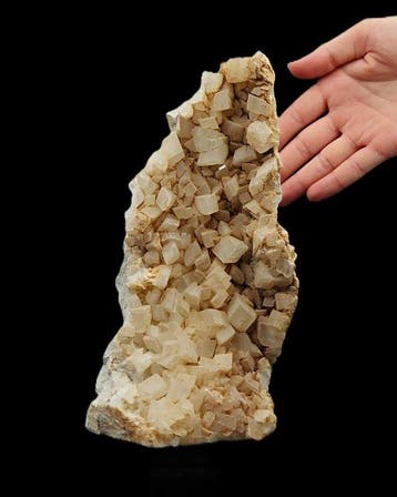 APPENINICA, CALCITE met GEMINATI, UV-gevoelig Kristallen op, Verzamelen