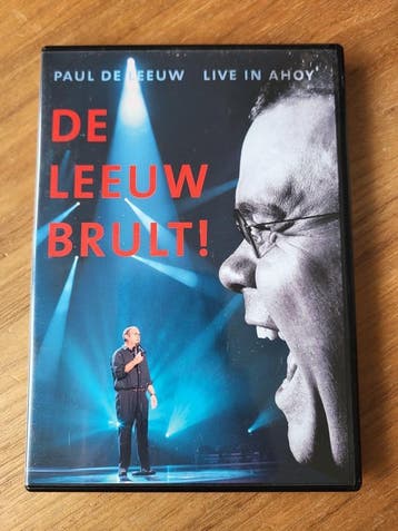 DVD - Paul De Leeuw - De Leeuw Brult! - Live In Ahoy, Cd's en Dvd's, Alle leeftijden, Verzenden, Gebruikt