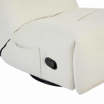 Relaxfauteuil Lazy | Off White | Starfurn, Ophalen of Verzenden, Nieuw