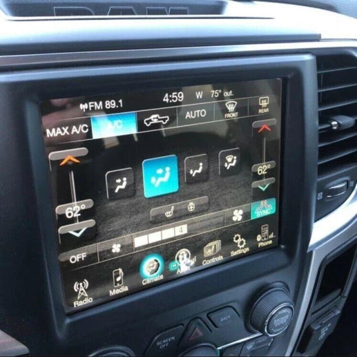Dodge RAM 1500 touchscreen display reparatie Jeep Compass, Auto-onderdelen, Elektronica en Kabels, Nieuw, Alfa Romeo, Amerikaanse onderdelen