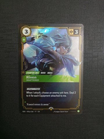 Riot Games - 1 Card, Nieuw