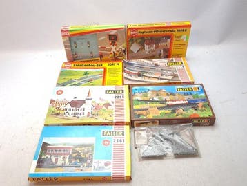 Faller, Busch N - 2119/2161/2256/2550/2575/5953/7097/7099 -, Nieuw