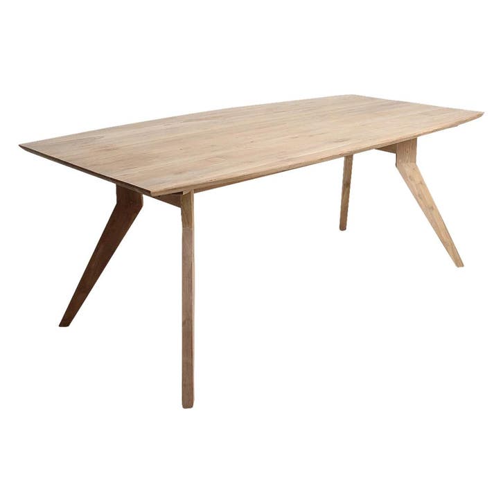 Studio teak rectangular table 200cm, Huis en Inrichting, Tafels | Eettafels