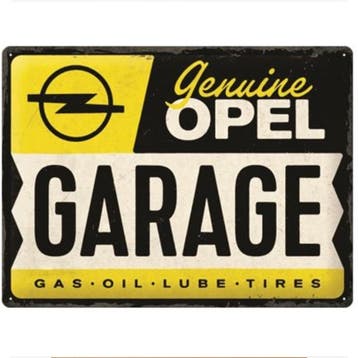 Genuine opel garage reclamebord, Ophalen of Verzenden, Nieuw