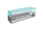 SARO Opzet koelvitrine - 1/3 GN - VRX 1600/380, Verzenden, Nieuw in verpakking, Koelen en Vriezen