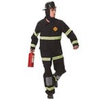 Kostuum brandweer zwart, Ophalen of Verzenden, Nieuw