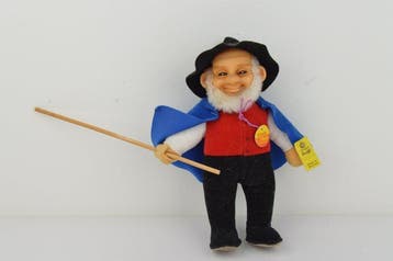 Steiff - Speelgoed Vintage Steiff Vincenz Old Wizard