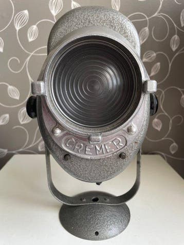 A.E. Cremer Paris - Lamp - Baby Cremer - Metaal, Aluminium,, Antiek en Kunst