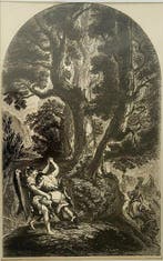 Gustave Greux (graveur) daprès Eugène Delacroix (1798-1863)