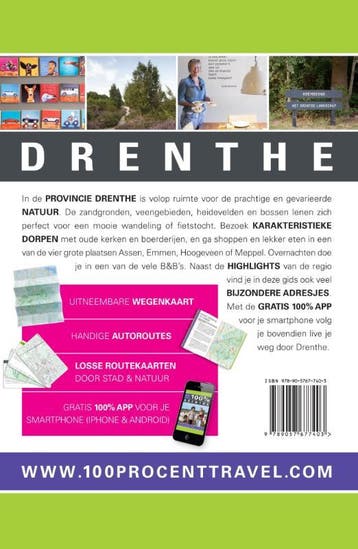 100% Drenthe / 100% regiogidsen 9789057677403, Verzenden, Zo goed als nieuw, Judith de Ruiter