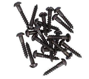 200 stuks bolkopschroeven 3,0 x 16 messing gebruineerd, Verzenden, Nieuw