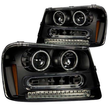 ANZO 2002-2009 Chevrolet Trailblazer Projector Headlights w/, Ophalen of Verzenden, Nieuw