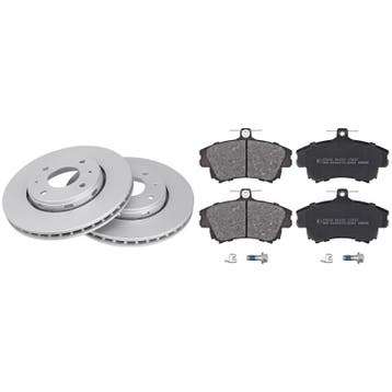 Remschijven + remblokken Voorzijde Volvo S40 1.8 LPG, Auto-onderdelen, Verzenden, Nieuw, Volvo