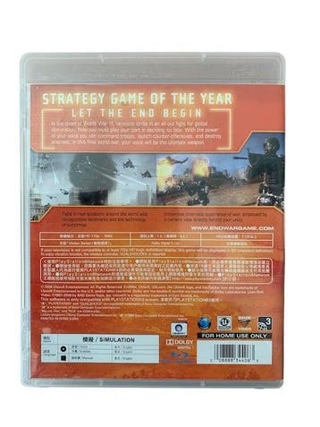 Tom Clancys Endwar (Asian English Version) (PS3), Verzenden, Nieuw