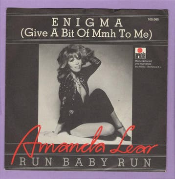 Amanda Lear – Enigma (Give A Bit Of Mmh To Me) / Run Baby Ru, Ophalen of Verzenden, Nieuw in verpakking