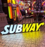 Subway Logo Lichtbak - Origineel 170 x 34 cm, Ophalen, Gebruikt