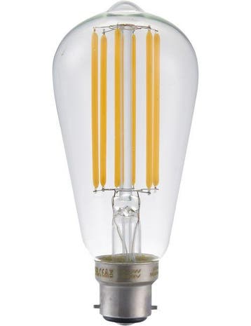 SPL Filament LED Rustieklamp ST58 B22d 6.5W 550lm 2700K H..., Ophalen of Verzenden, Nieuw