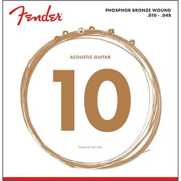 Fender F-60XL Phosphor Bronze Akoestische Gitaar Snaren, Ophalen of Verzenden, Nieuw