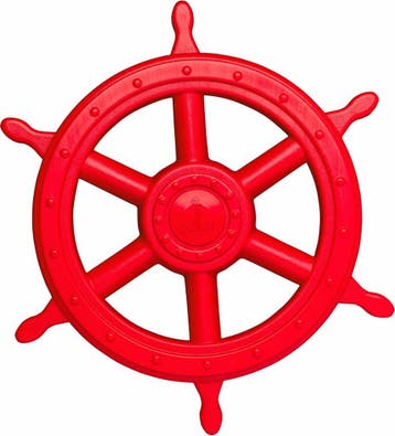 Groot piratenstuur 400 rood (Accessoires voor speelhuisje), Ophalen of Verzenden, Nieuw