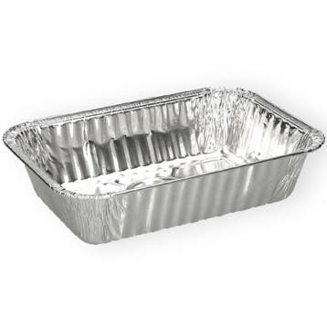 Aluminium Bakvorm 21x14,1cm 100st.**, Verzenden, Nieuw