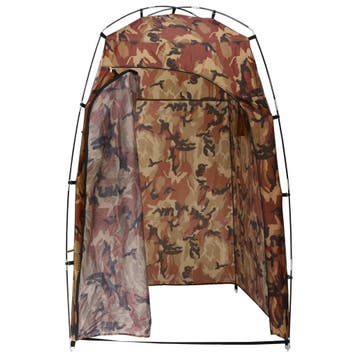 vidaXL Douche-/wc-/omkleedtent camouflage, Verzenden, Nieuw