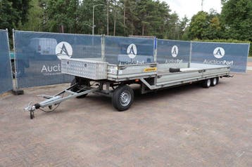 Veiling: Semi-Dieplader Kuiper K3503Z 3500kg 2000, Overige kleuren, Overige brandstoffen, Aanhangers en Opleggers, BTW verrekenbaar
