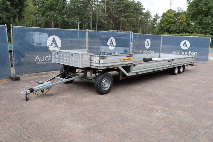 Veiling: Semi-Dieplader Kuiper K3503Z 3500kg 2000, Auto's, Vrachtwagens, BTW verrekenbaar, Overige brandstoffen, Overige kleuren
