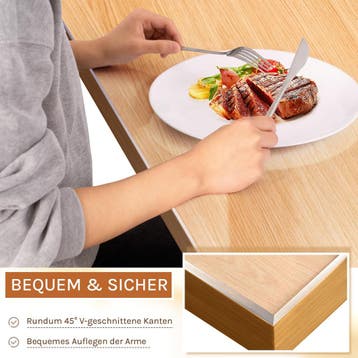 2dekans | Woltu Tafelbeschermer - PVC - 2mm - 70x110cm -, Huis en Inrichting, Ophalen of Verzenden, Zo goed als nieuw
