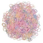 Fako Fashion - 1000x Gekleurde Mini Elastiekjes - Meisjes -, Verzenden, Nieuw