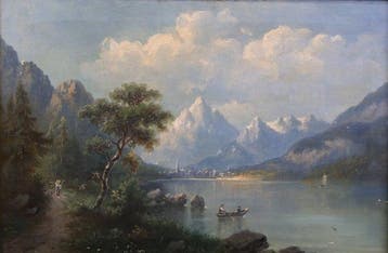 German School (XX), signiert F. Thieme - Vierwaldstaetter