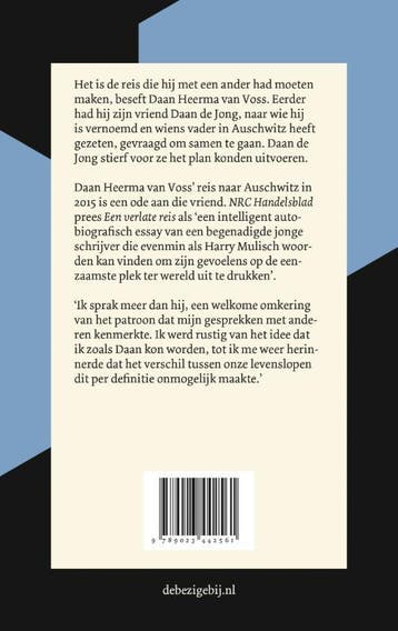 Een verlate reis 9789023442561 Daan Heerma van Voss, Verzenden, Zo goed als nieuw, Daan Heerma van Voss