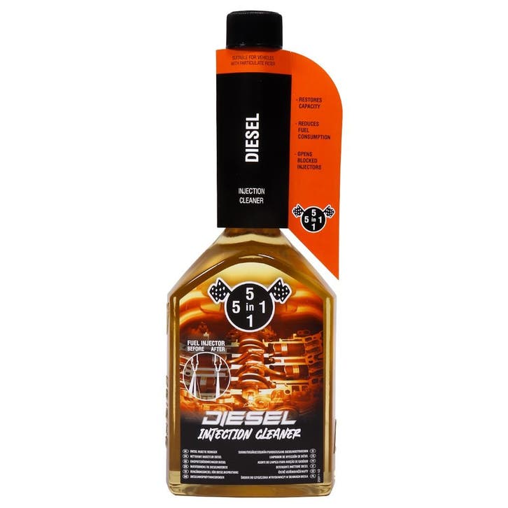 5in1 Diesel Injectie Reiniger 310ml, Auto diversen, Onderhoudsmiddelen, Verzenden