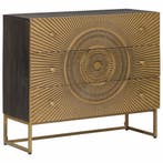 vidaXL Ladenkast met lade Koper 75 x 30 x 65 cm, Huis en Inrichting, Kasten | Buffetkasten, Minder dan 50 cm, Verzenden, Nieuw