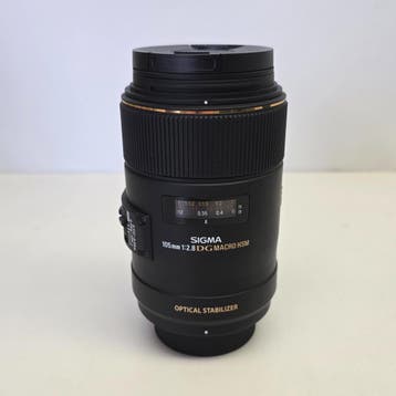 Sigma 105 mm 1:2.8 DG Lens | Nette Staat, Ophalen of Verzenden, Nieuw