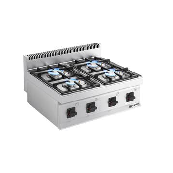 GGM Gastro | Gasfornuis tafelmodel - MARIO 700 - 800x700mm -, Verzenden